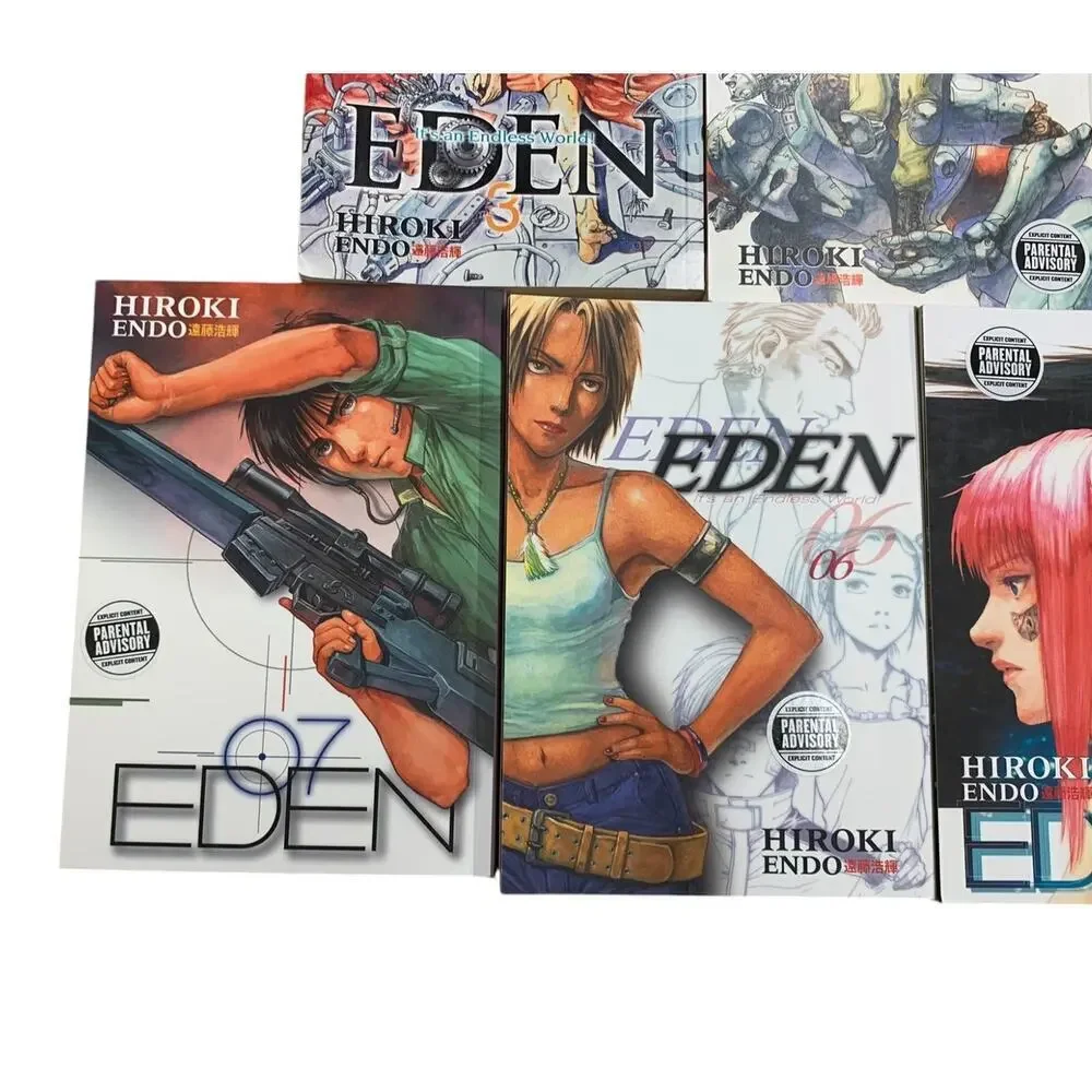Eden Its an‎ Endless World! Manga English Vol. 1-7 Hiroki Endo